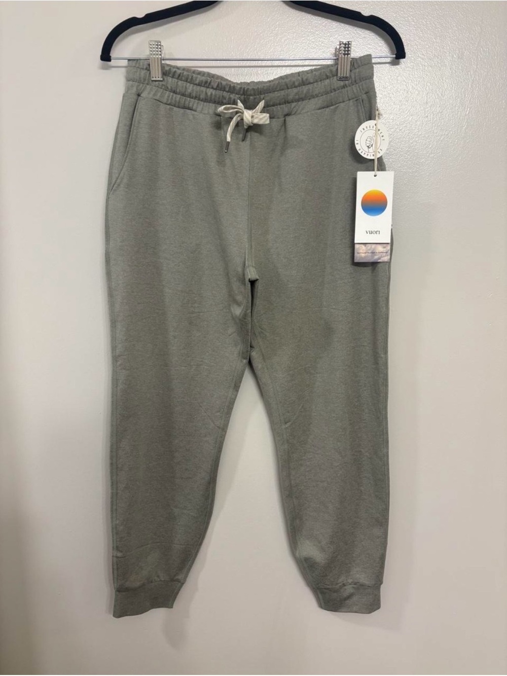 Vuori Sage Green Drawstring Joggers